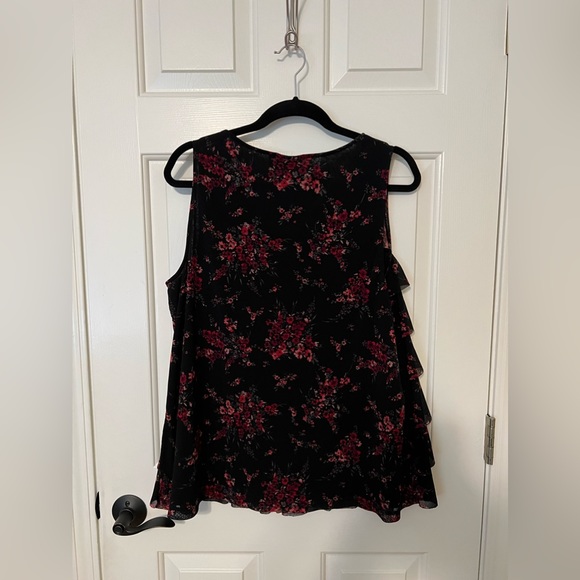 Apt 9 1X Lacey tiered tank top women’s plus size - Picture 5 of 6